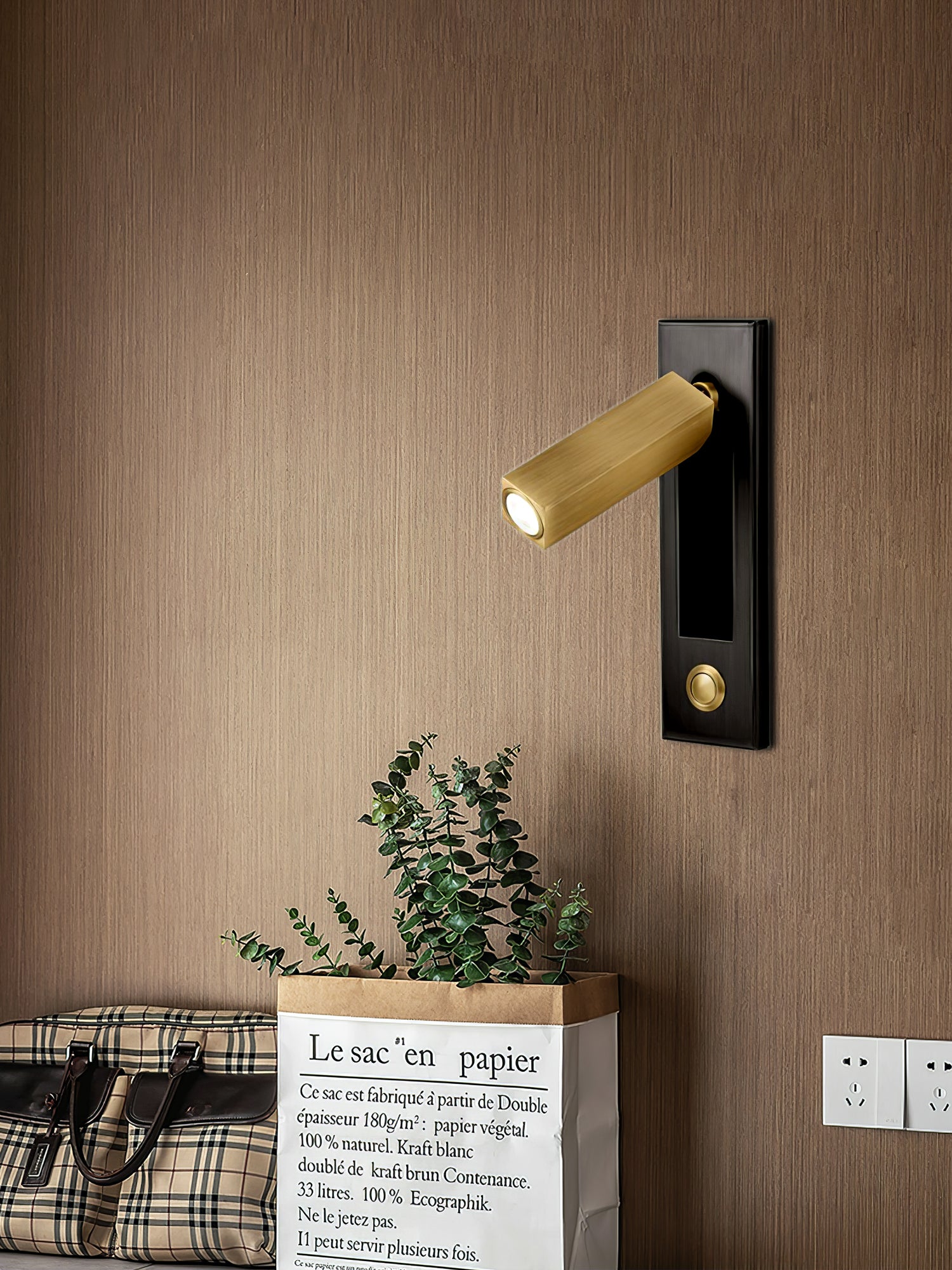 Wall Sconce LED Black Adjustable Spot Reading | Modern
