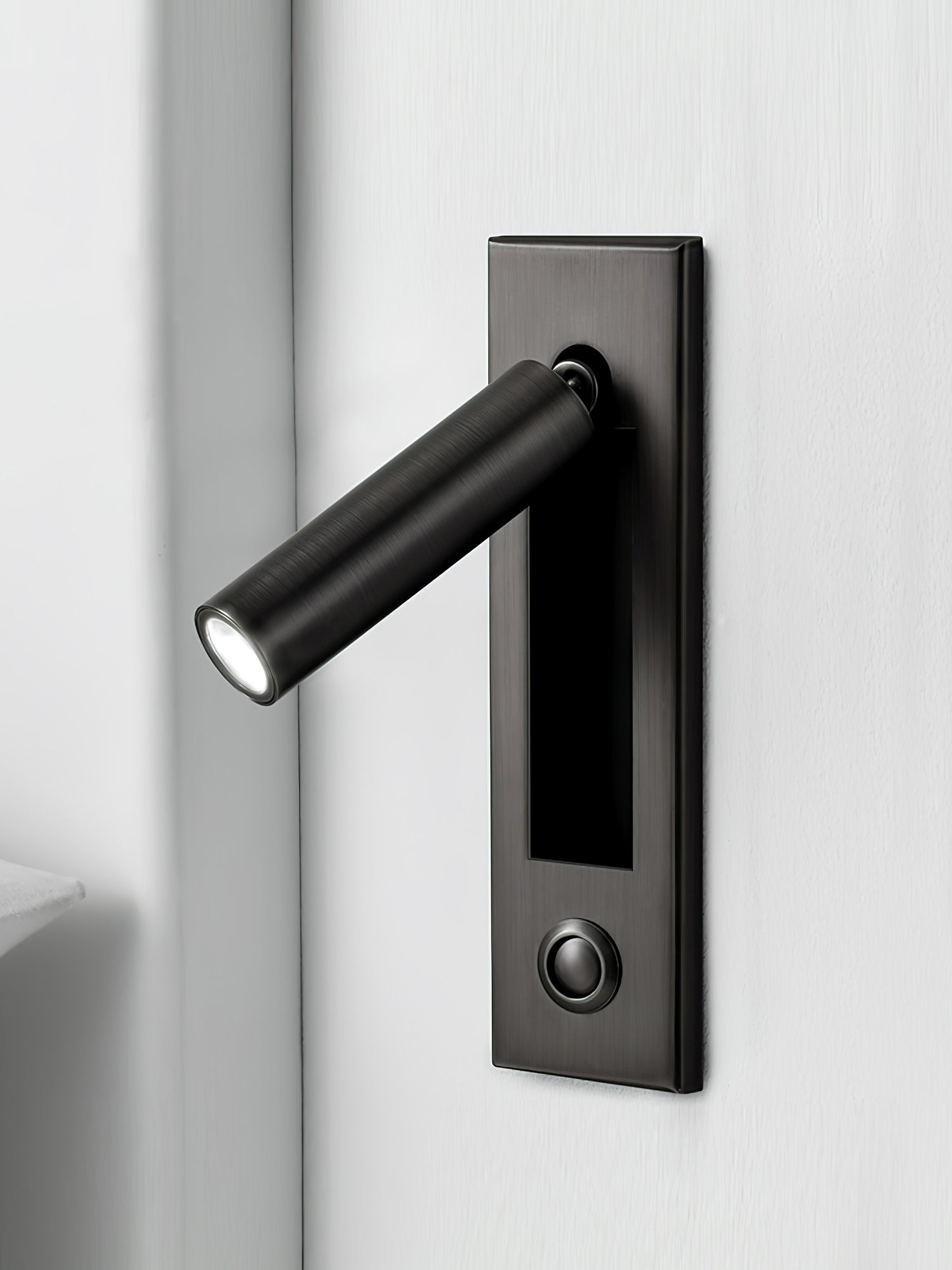 Wall Sconce LED Black Adjustable Spot Reading | Modern