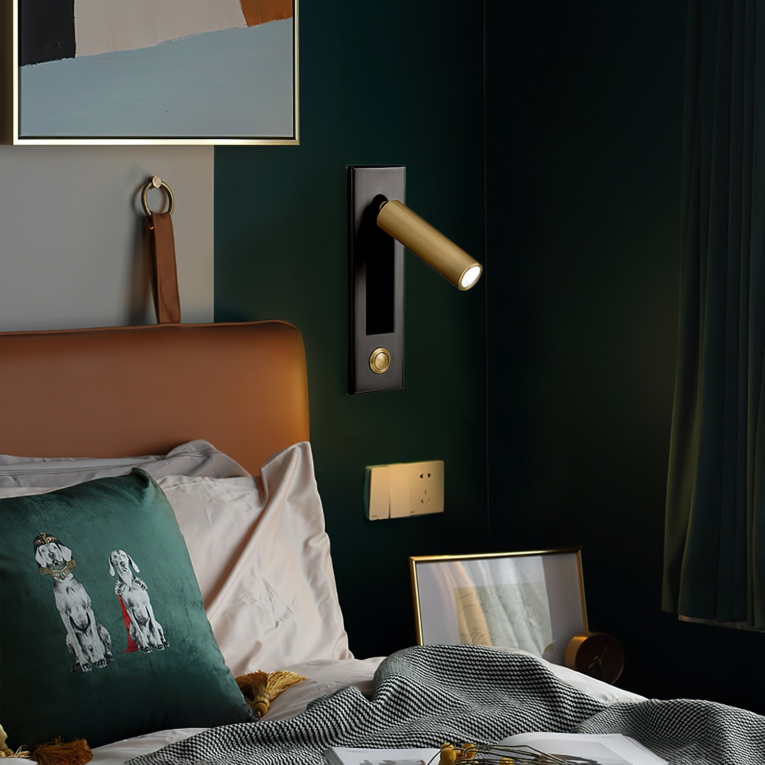 Wall Sconce LED Black Adjustable Spot Reading | Modern