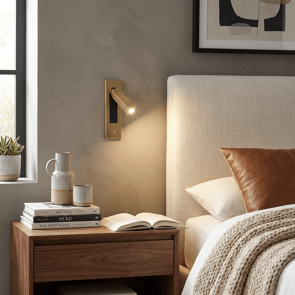Wall Sconce LED Black Adjustable Spot Reading | Modern