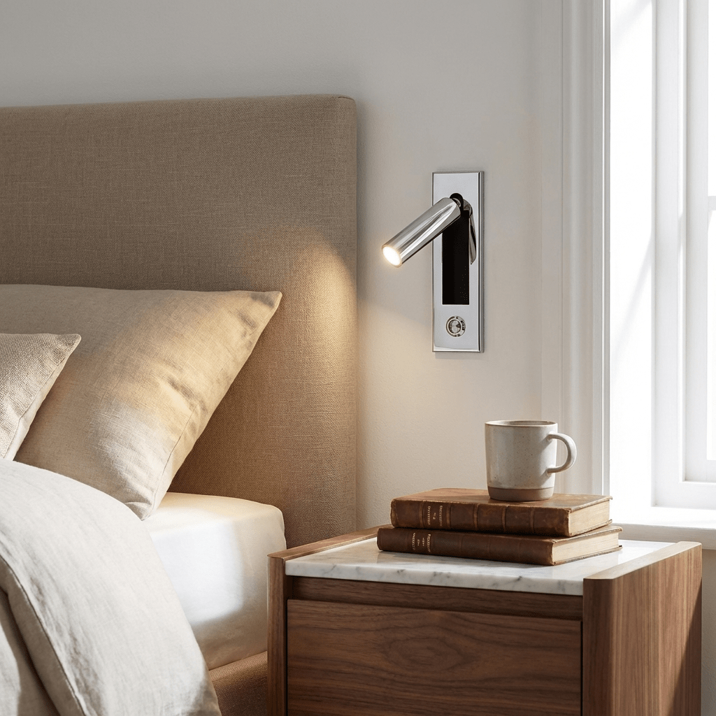 Wall Sconce LED Black Adjustable Spot Reading | Modern