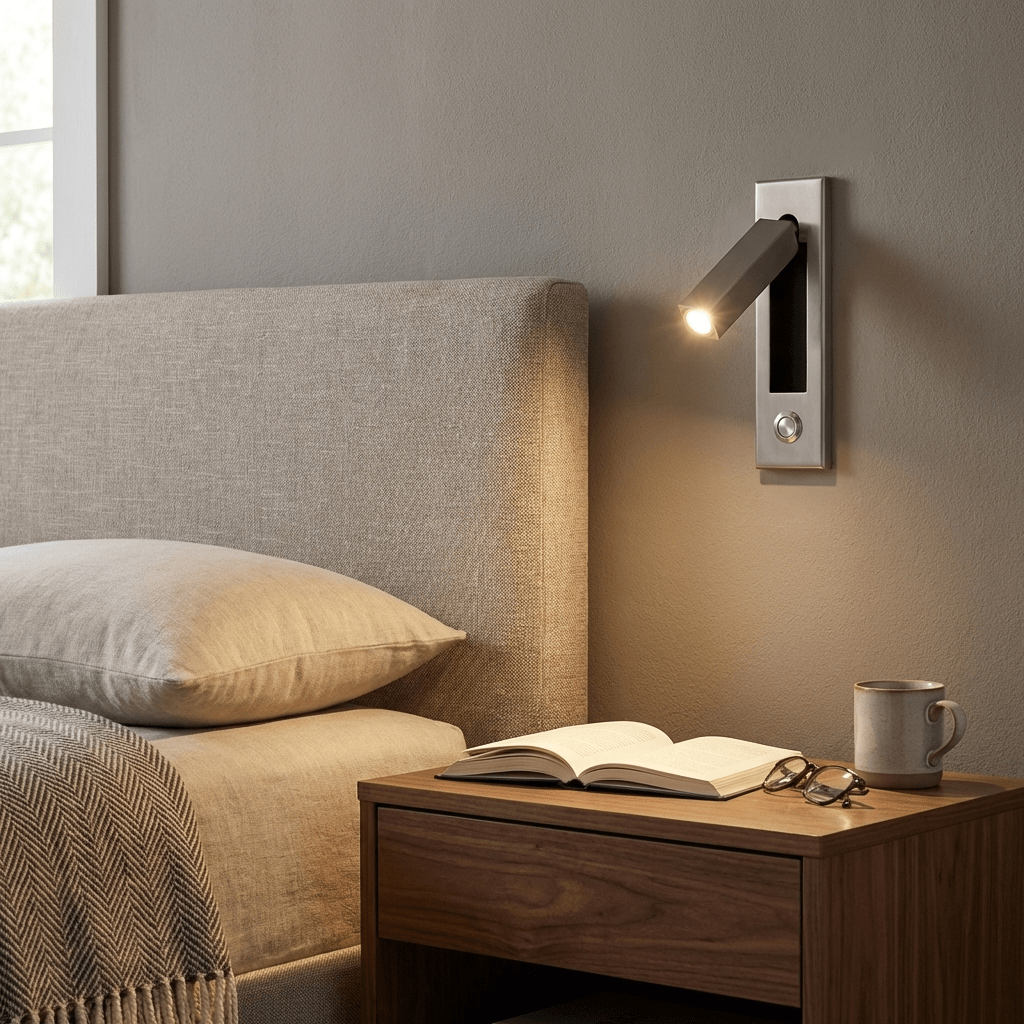 Wall Sconce LED Black Adjustable Spot Reading | Modern