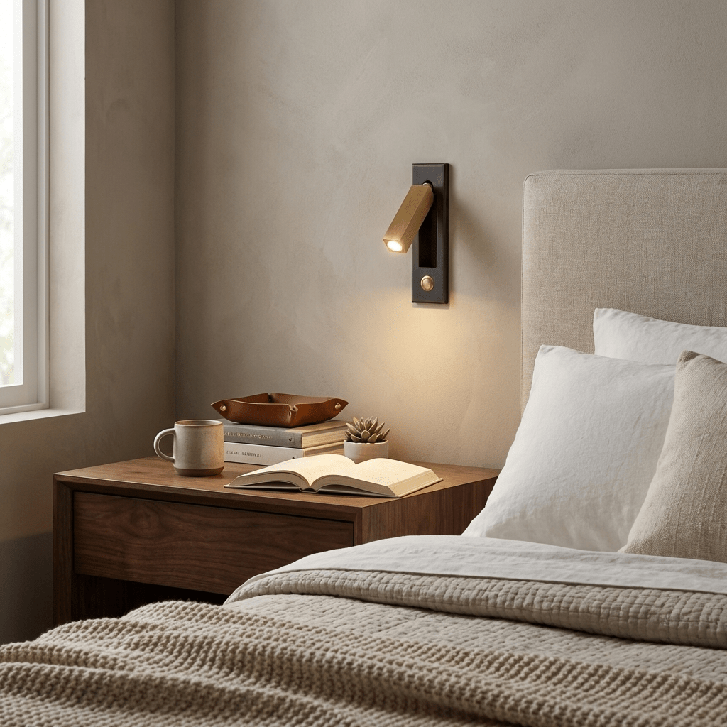 Wall Sconce LED Black Adjustable Spot Reading | Modern