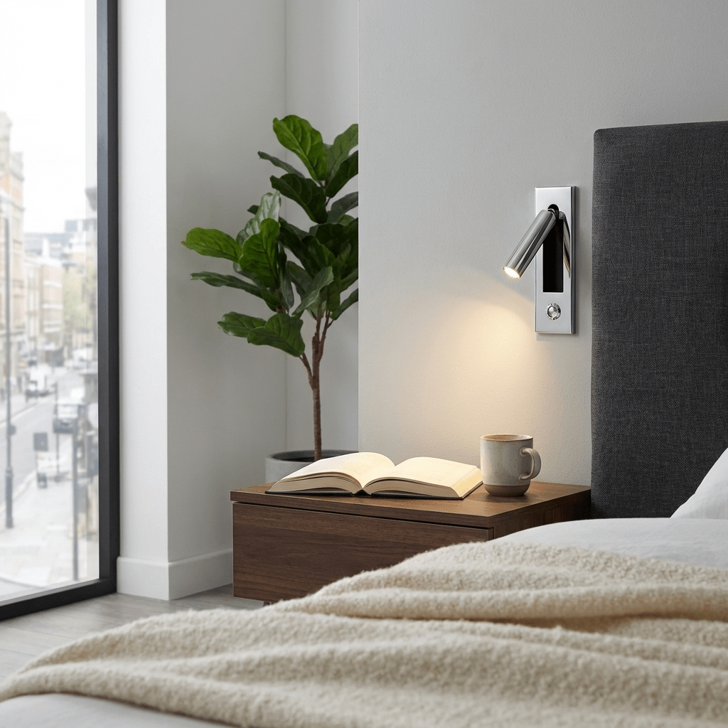 Wall Sconce LED Black Adjustable Spot Reading | Modern
