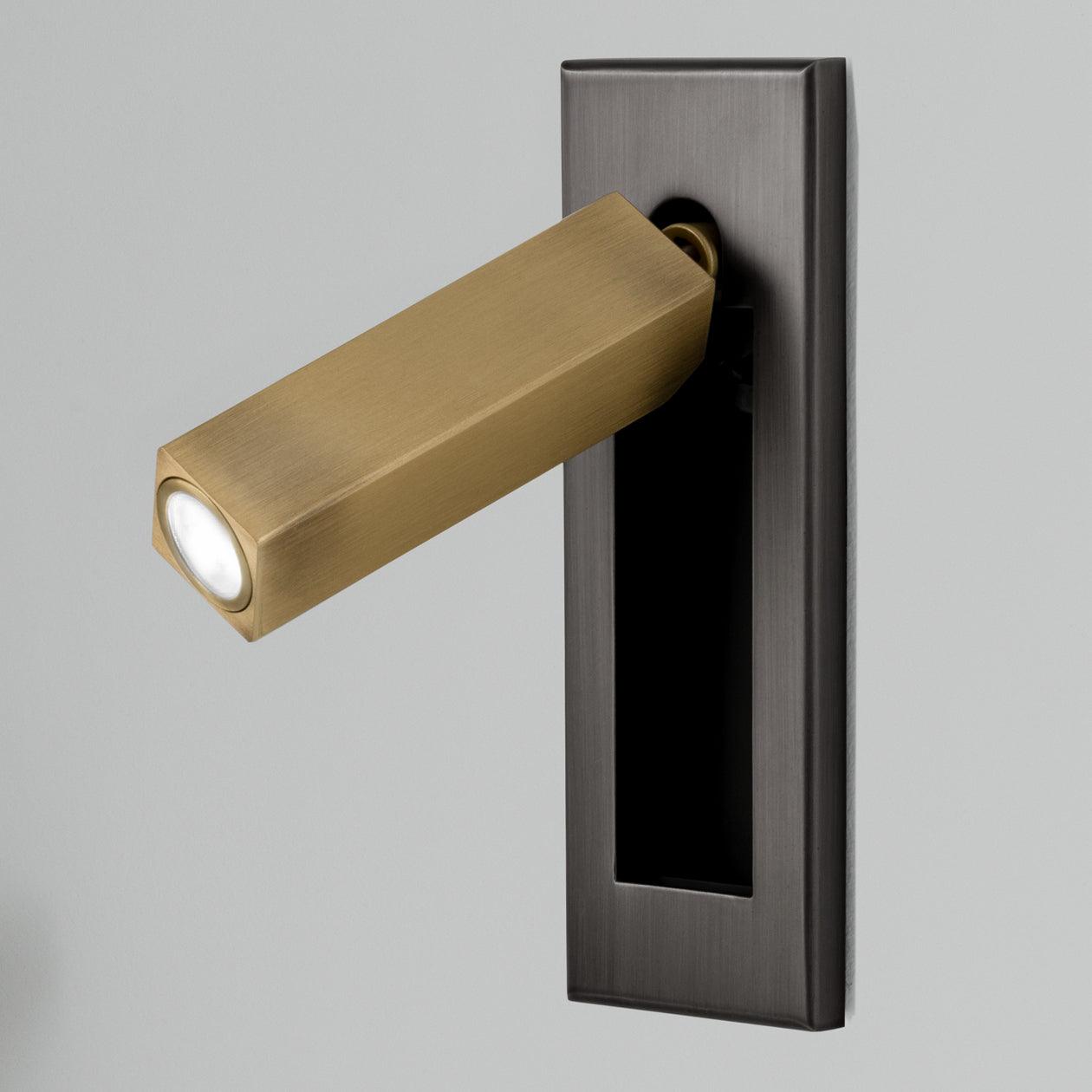 Wall Sconce LED Black Adjustable Spot Reading | Modern
