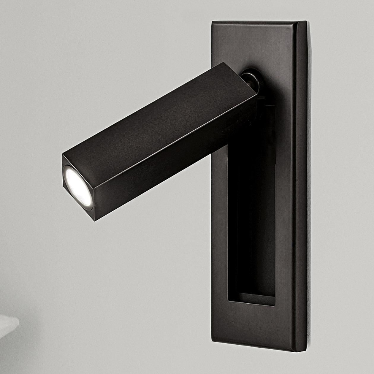 Wall Sconce LED Black Adjustable Spot Reading | Modern