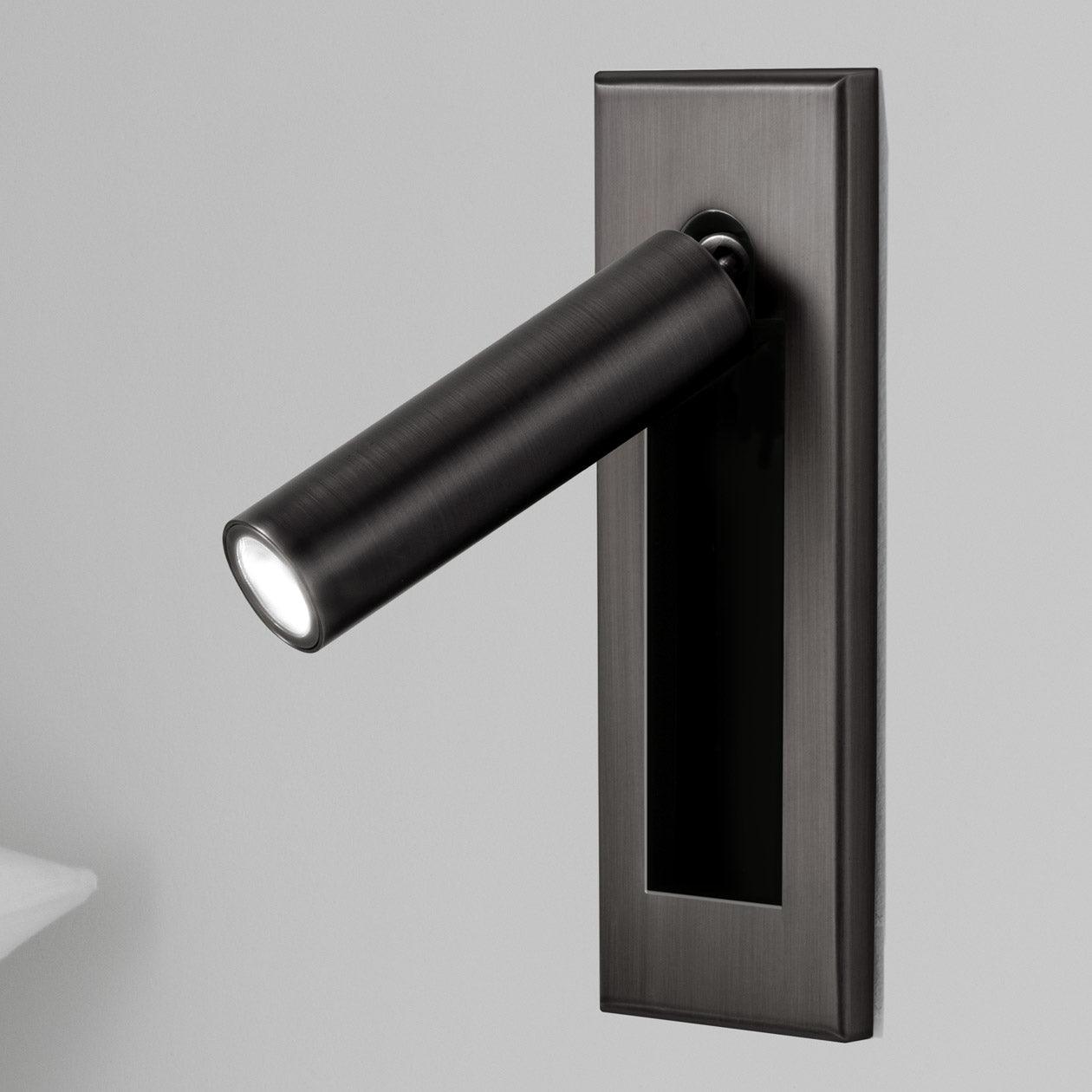 Wall Sconce LED Black Adjustable Spot Reading | Modern