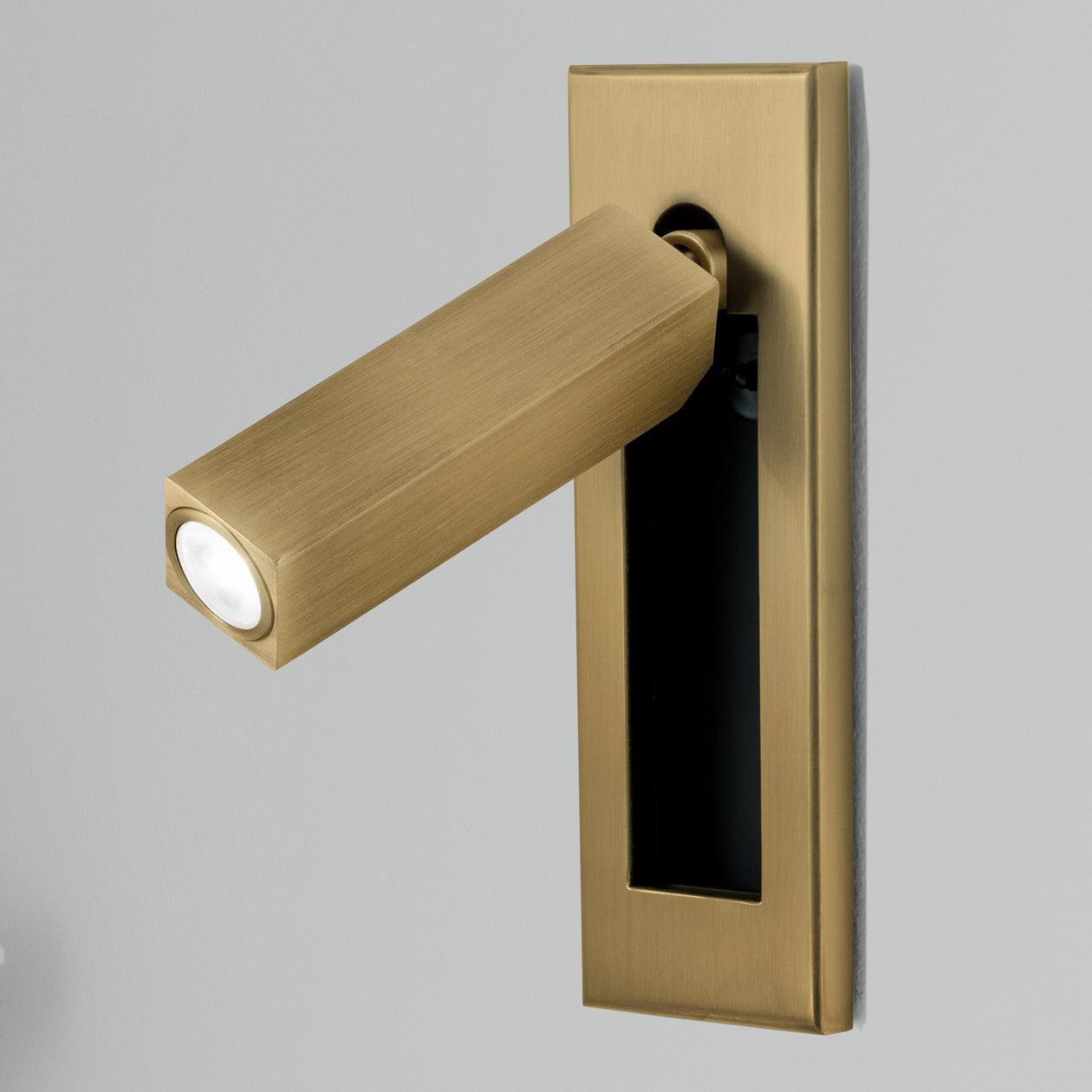 Wall Sconce LED Black Adjustable Spot Reading | Modern