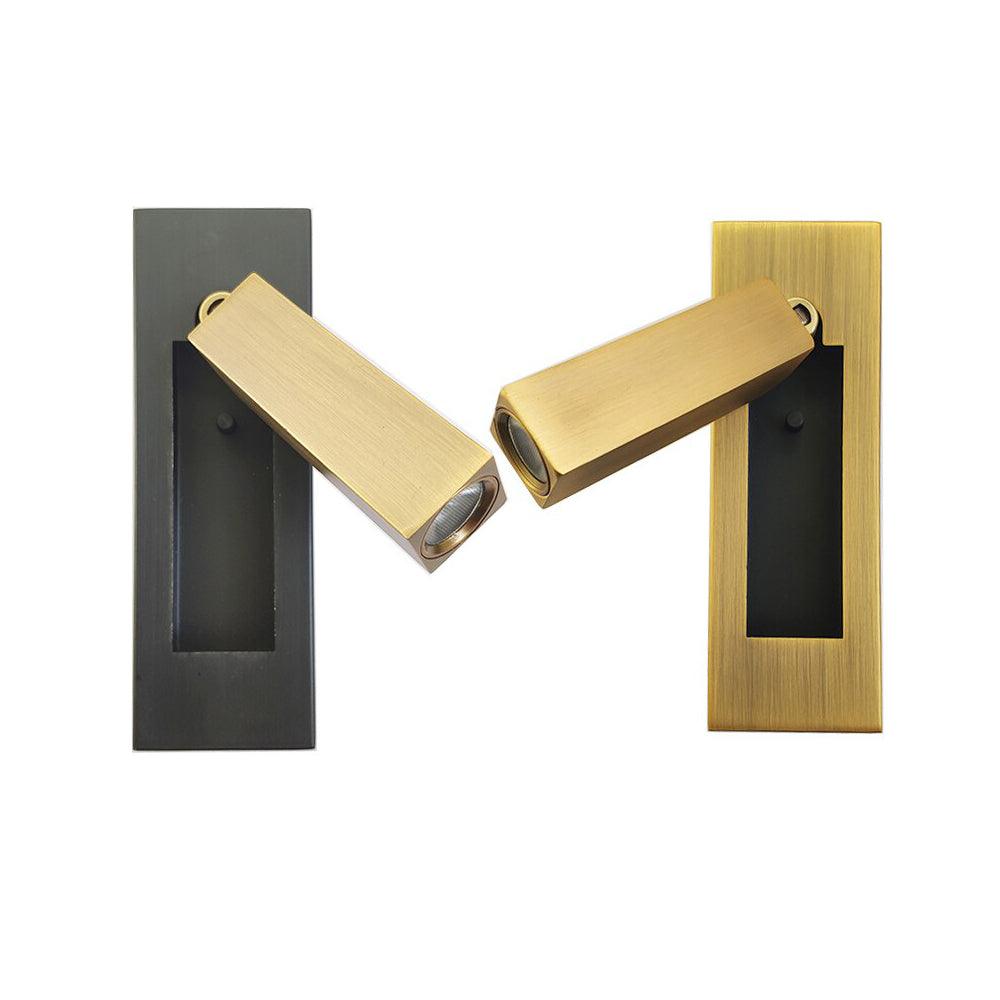Wall Sconce LED Black Adjustable Spot Reading | Modern