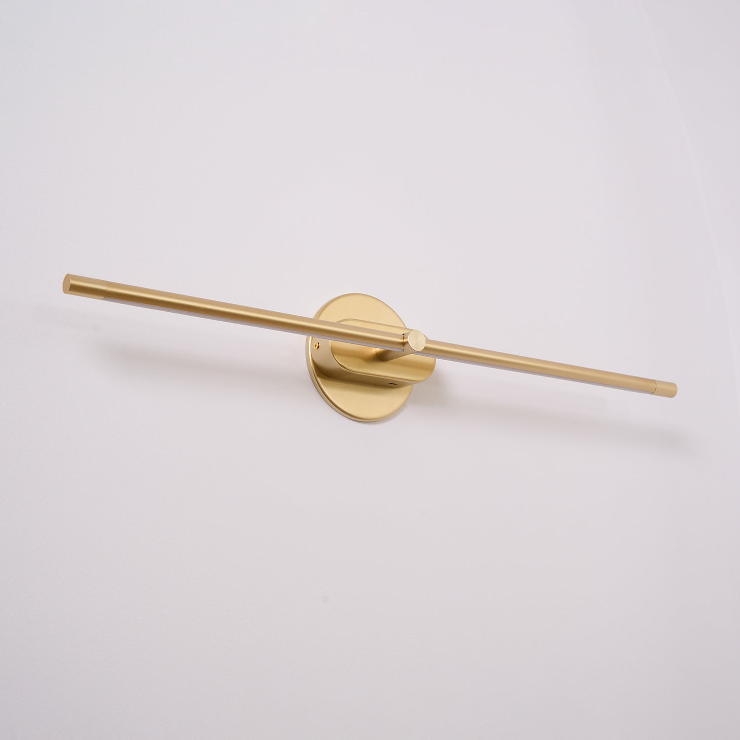 LED Wall Lamp Black Brass Linear Swivel | Modern