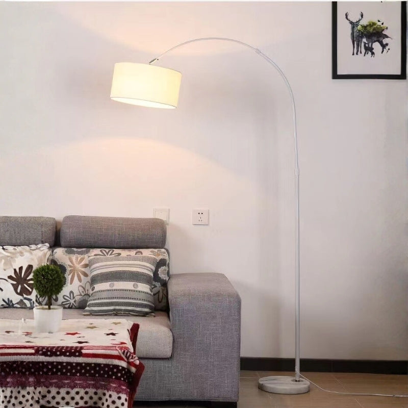 Floor Lamp Arc Living Room | Drum Shade