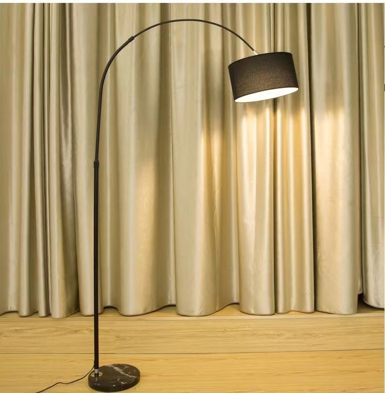 Floor Lamp Arc Living Room | Drum Shade