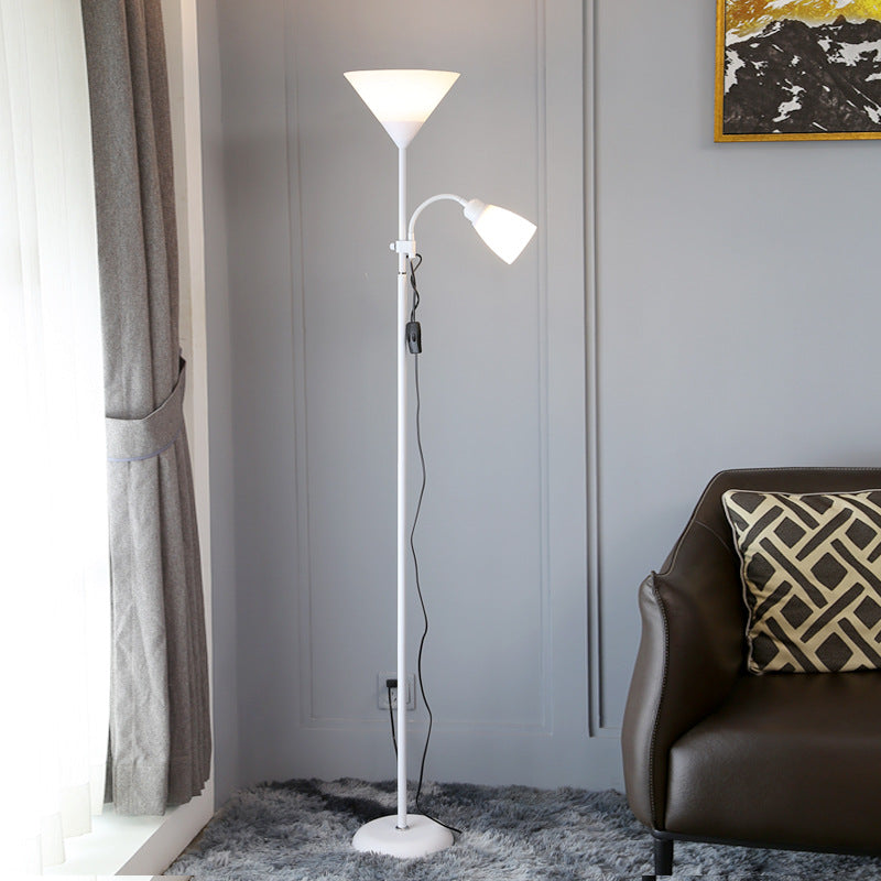 Floor Lamp Dual Head Living Room | Reading LED