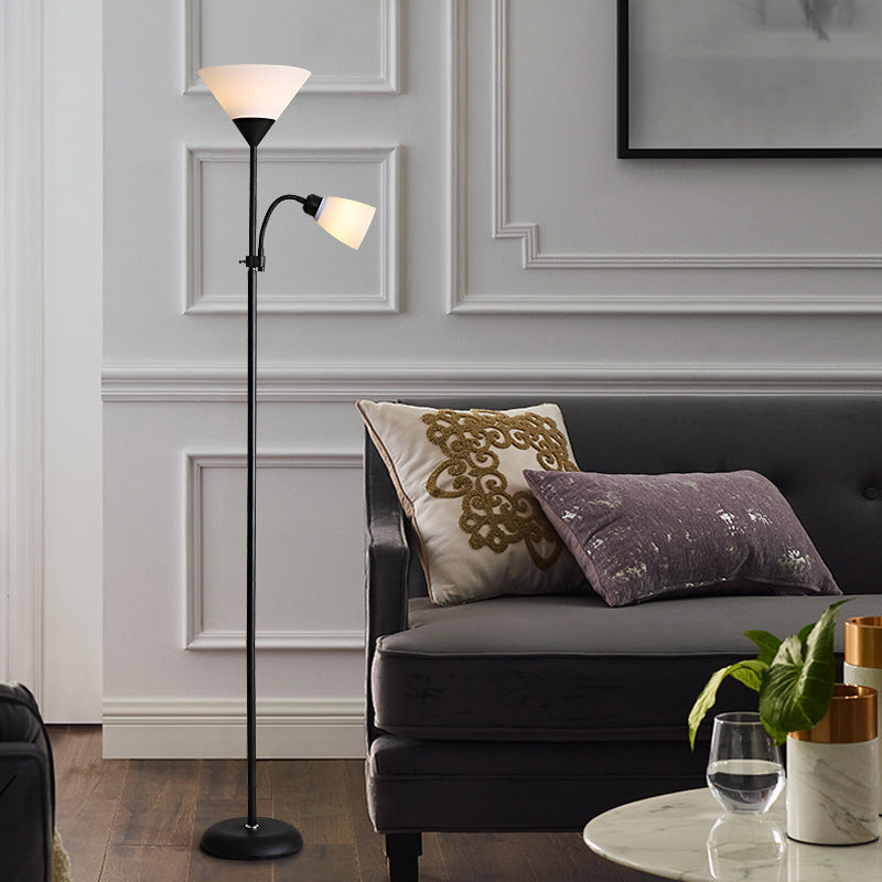 Floor Lamp Dual Head Living Room | Reading LED