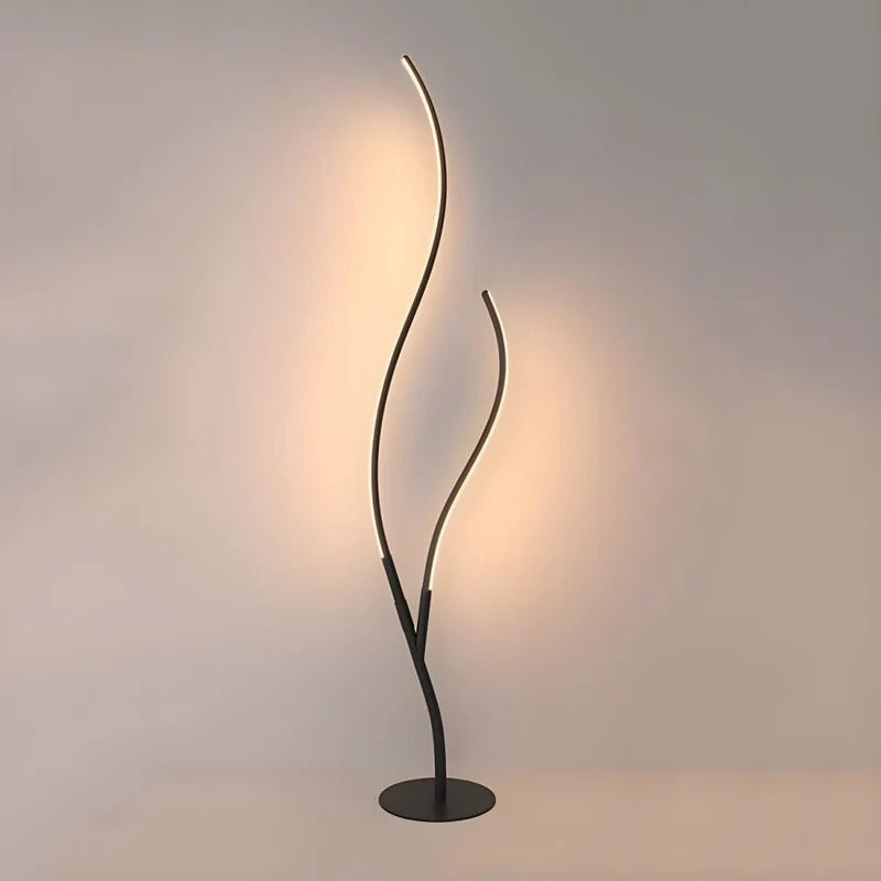 Floor Lamp Sculptural Living Room | LED Accent