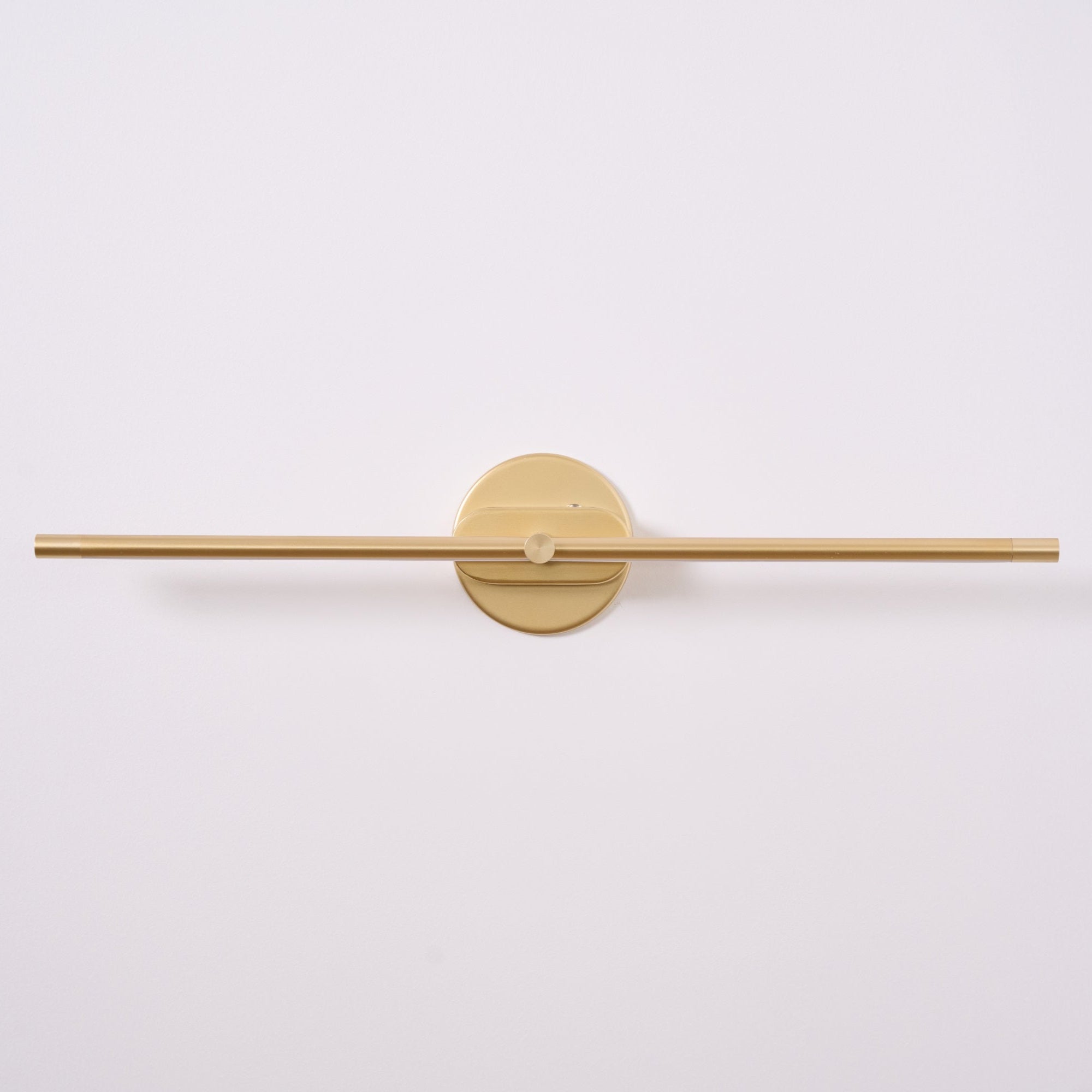 LED Wall Lamp Black Brass Linear Swivel | Modern