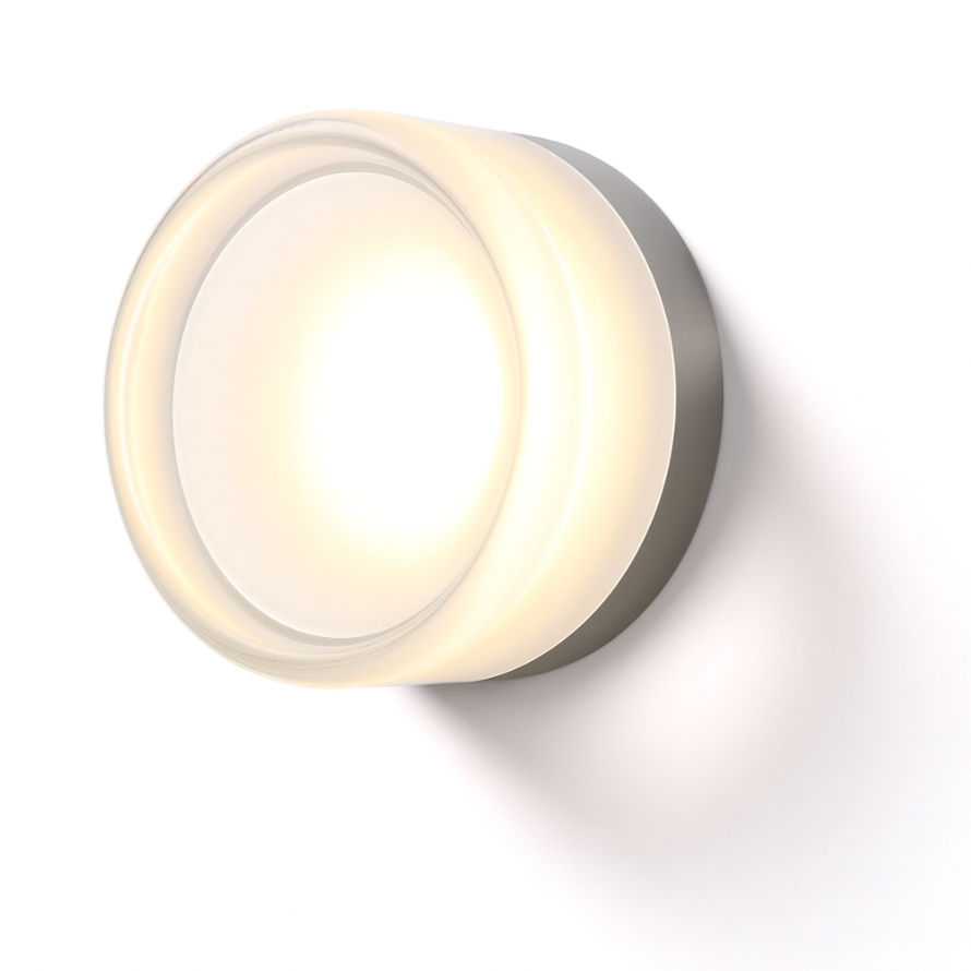 Modern Round Glass Wall Sconce | LED