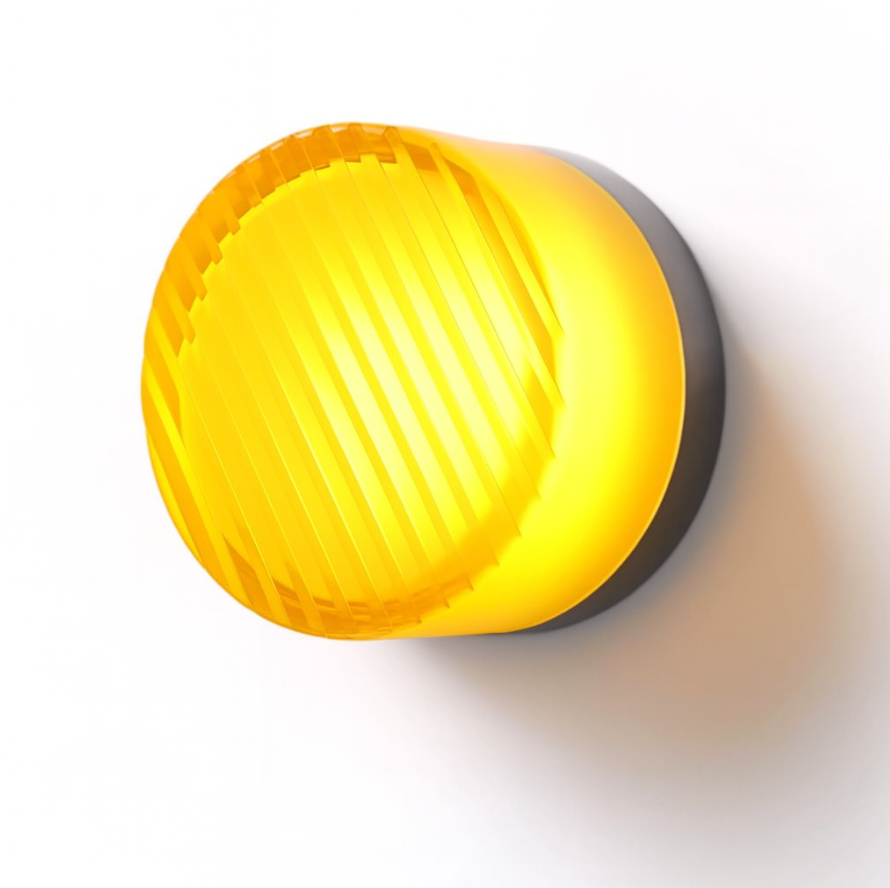 Modern Round Glass Wall Sconce | LED