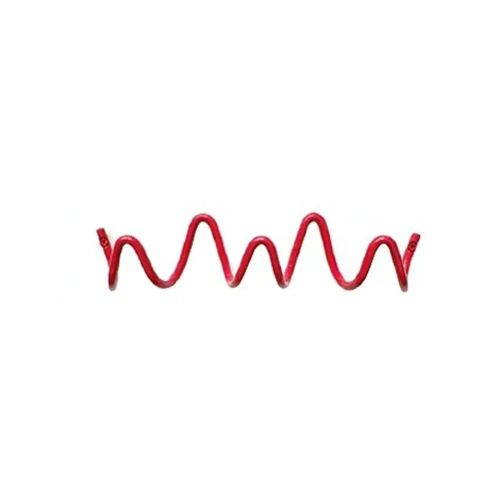 Modern Wrought Iron Wall Hook | Wave Design
