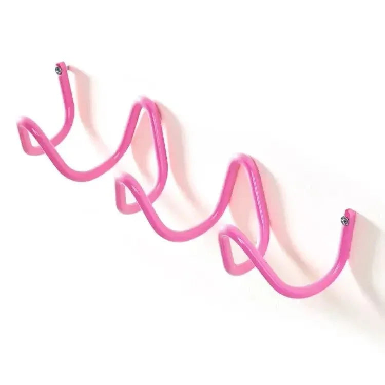 Modern Wrought Iron Wall Hook | Wave Design