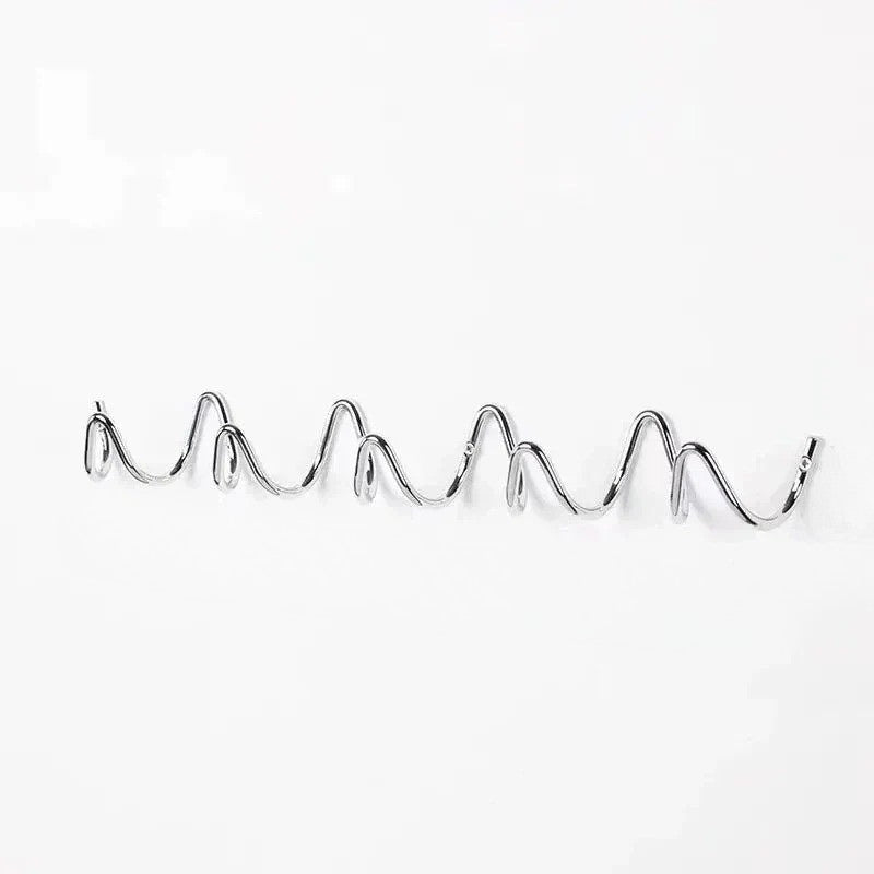Modern Wrought Iron Wall Hook | Wave Design