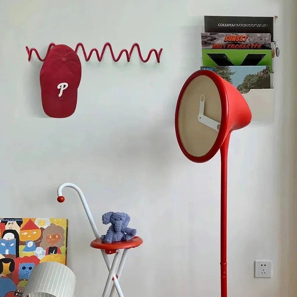Modern Wrought Iron Wall Hook | Wave Design