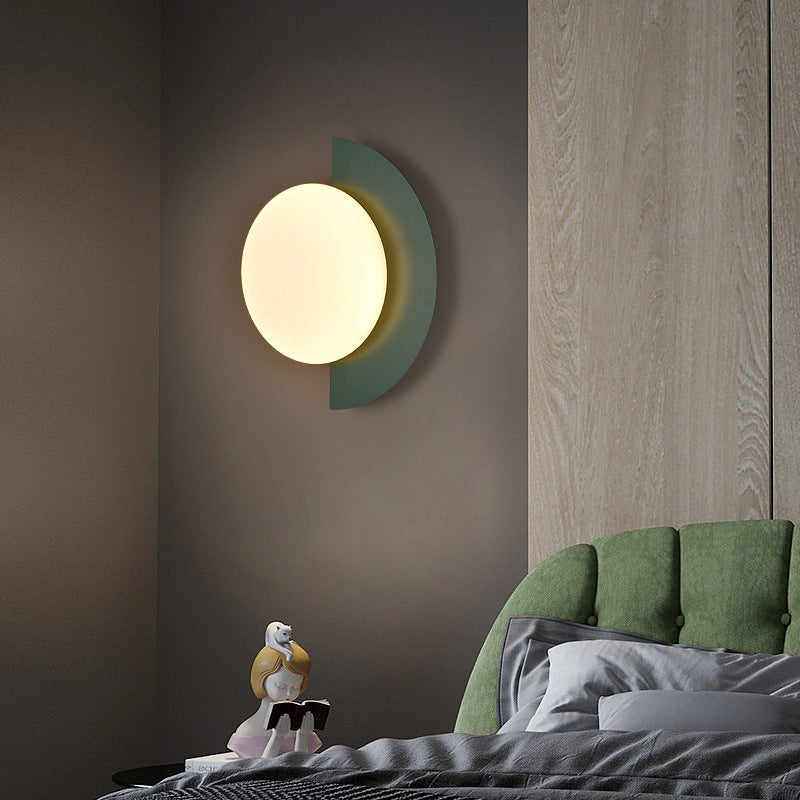 Nordic Semicircle Wall Lamp LED | Modern Sconce