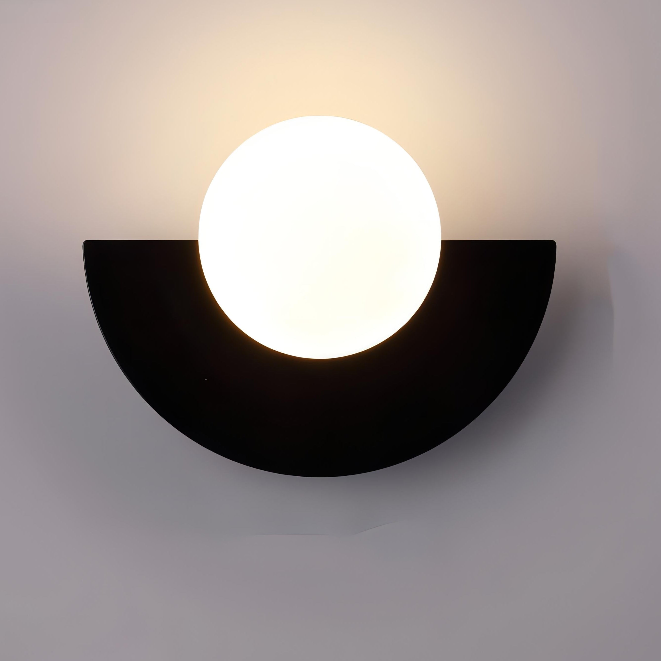 Nordic Semicircle Wall Lamp LED | Modern Sconce