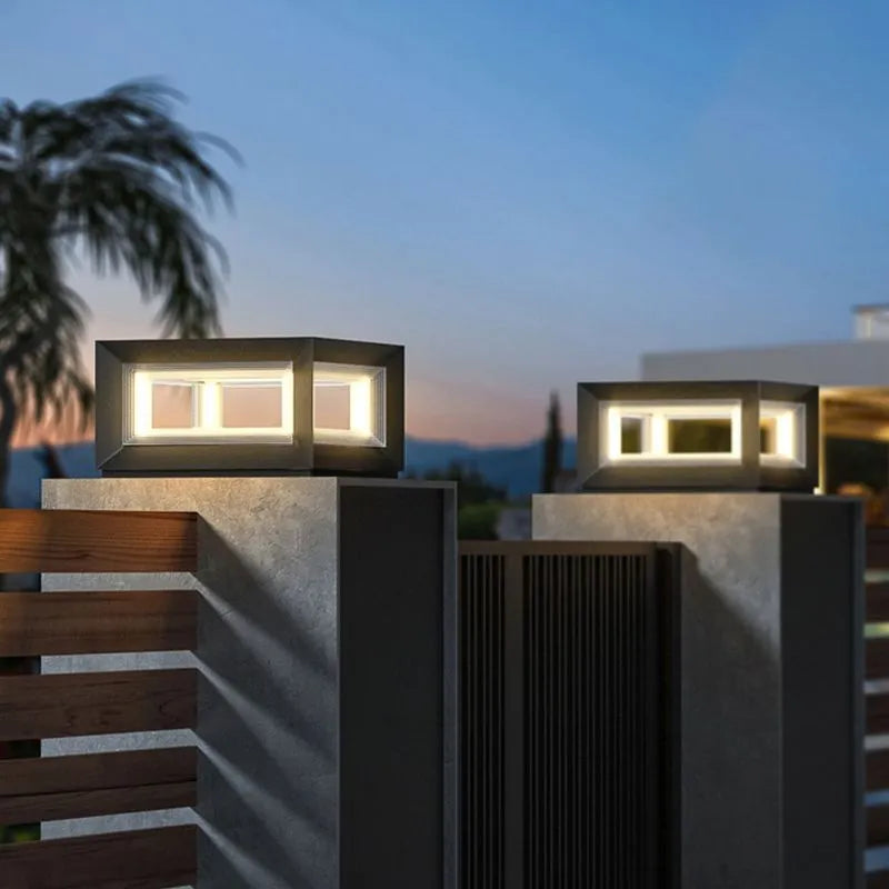 Outdoor Light LED Garden Post | Modern
