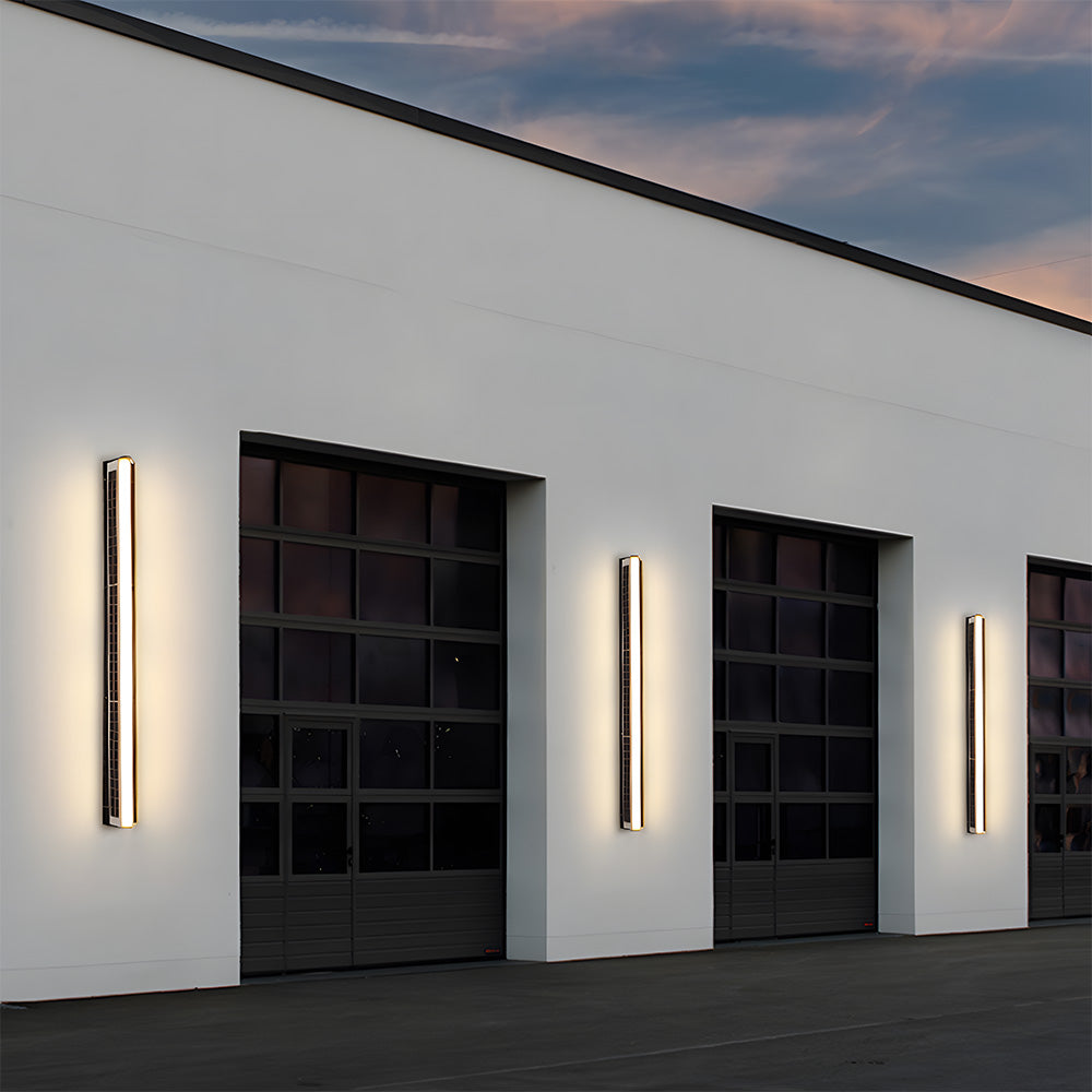 Outdoor Solar Wall Light LED Modern | Exterior