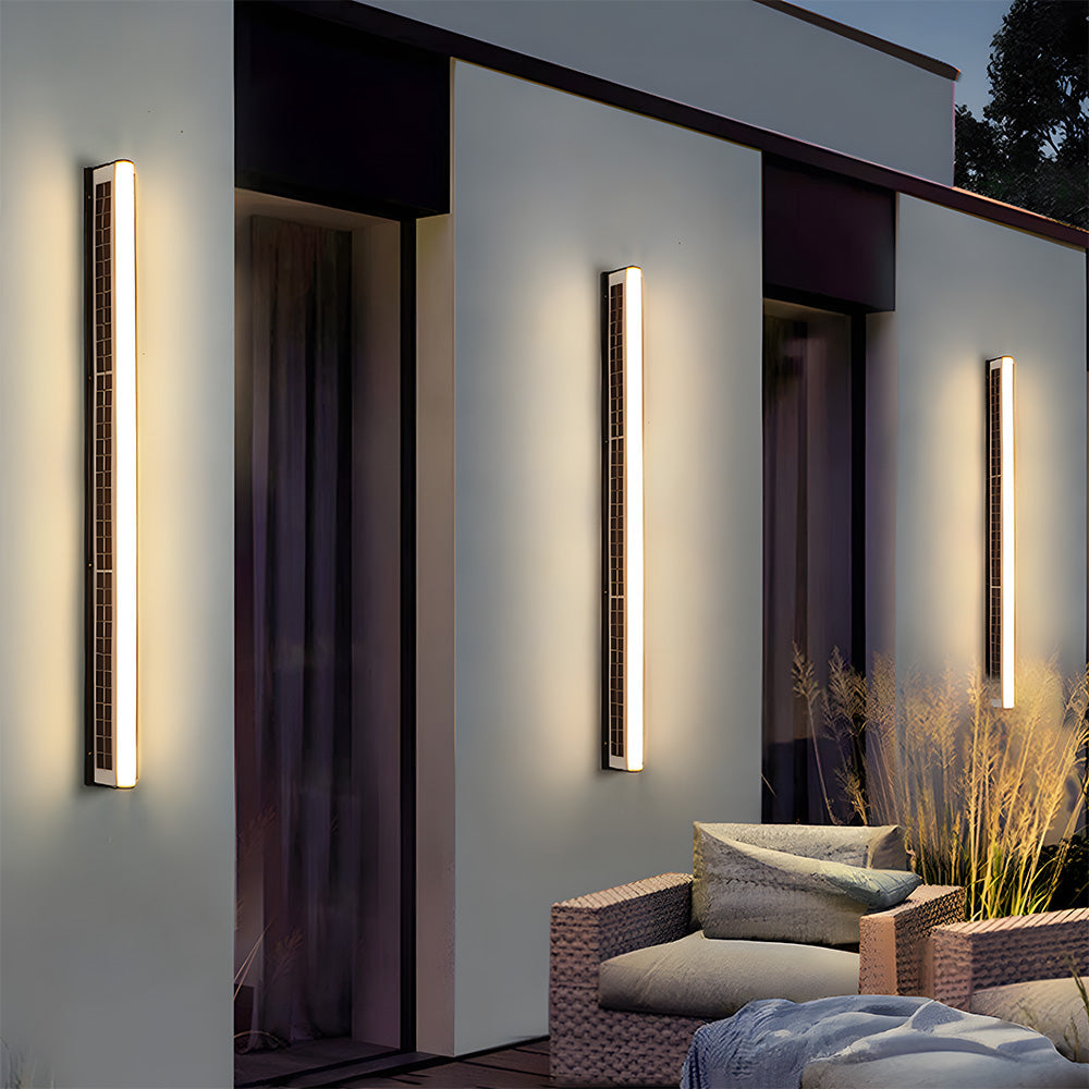 Outdoor Solar Wall Light LED Modern | Exterior