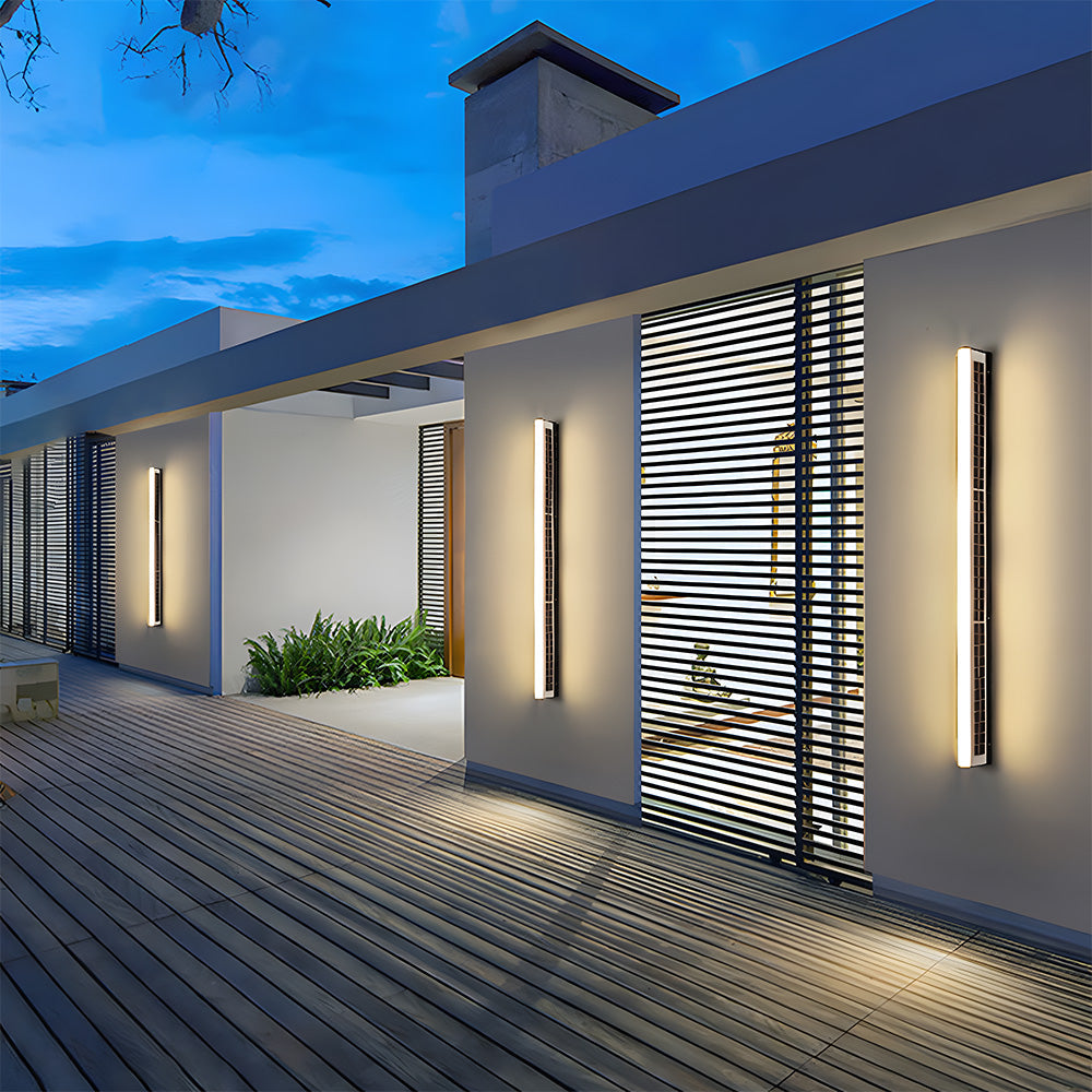 Outdoor Solar Wall Light LED Modern | Exterior