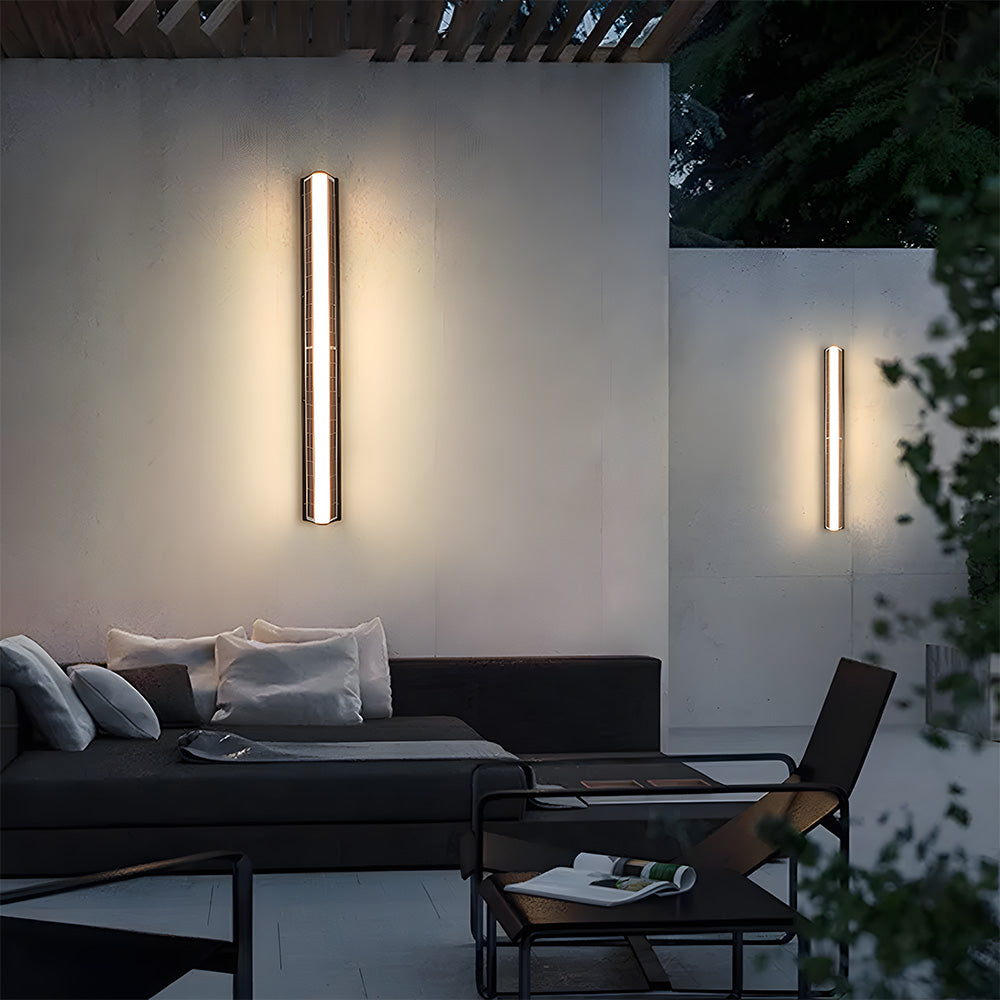 Outdoor Solar Wall Light LED Modern | Exterior