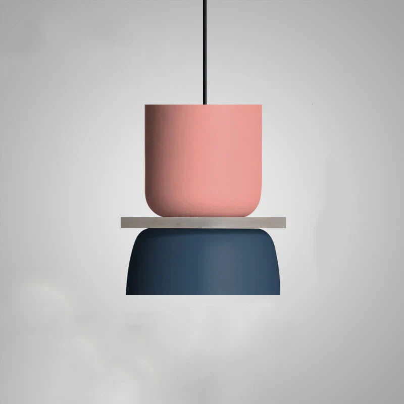 Pendant Lighting Modern Kitchen | Color Block