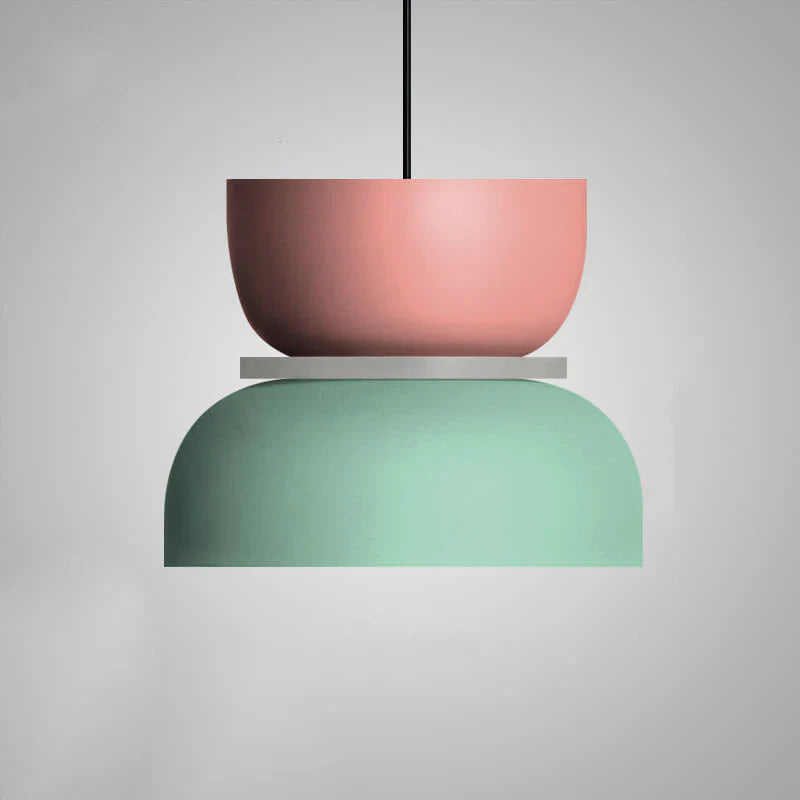 Pendant Lighting Modern Kitchen | Color Block