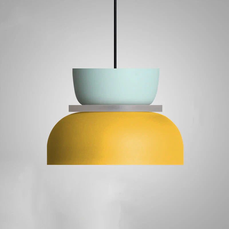 Pendant Lighting Modern Kitchen | Color Block
