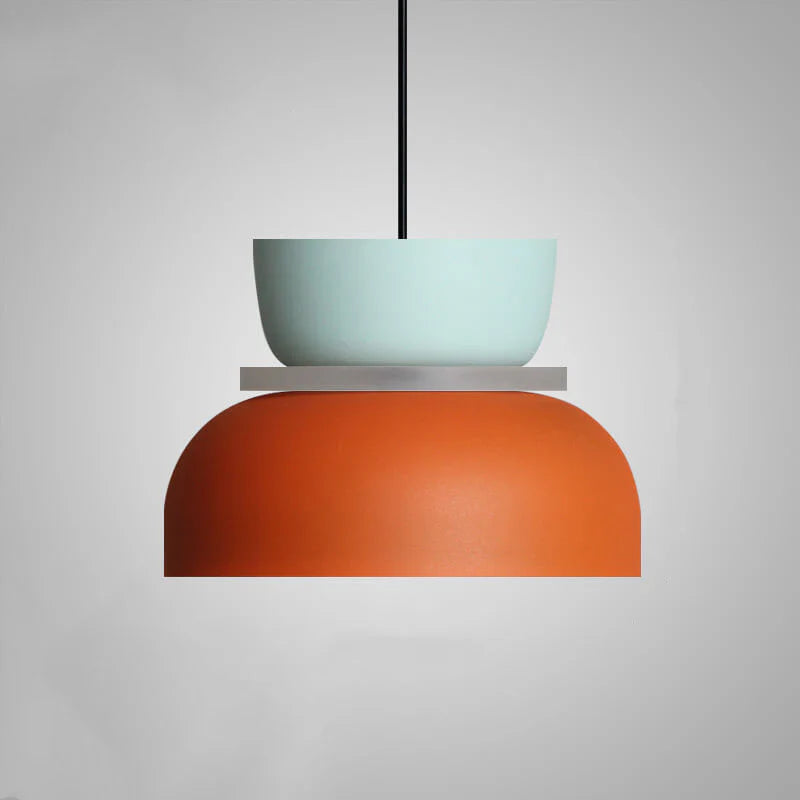 Pendant Lighting Modern Kitchen | Color Block