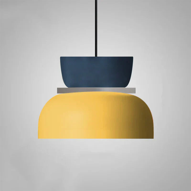 Pendant Lighting Modern Kitchen | Color Block