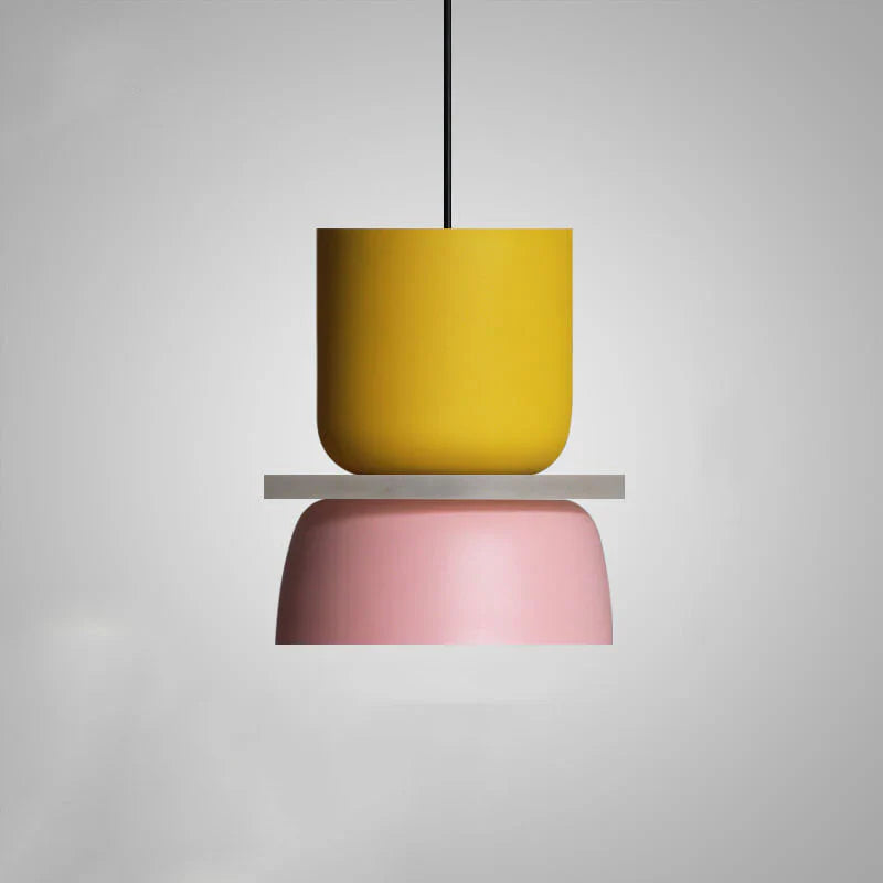 Pendant Lighting Modern Kitchen | Color Block