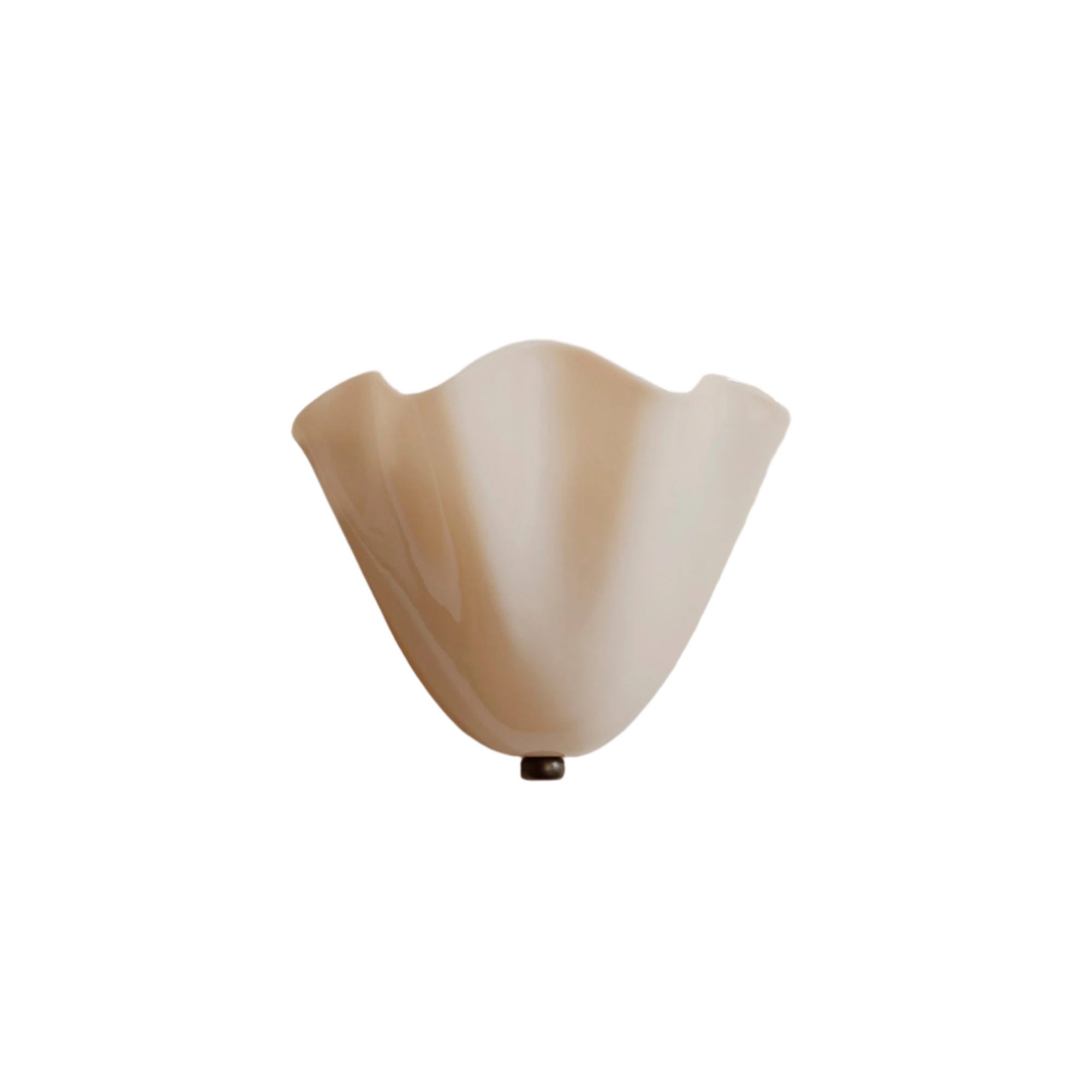 Retro Stained Glass Wall Sconce | Skirt Shell