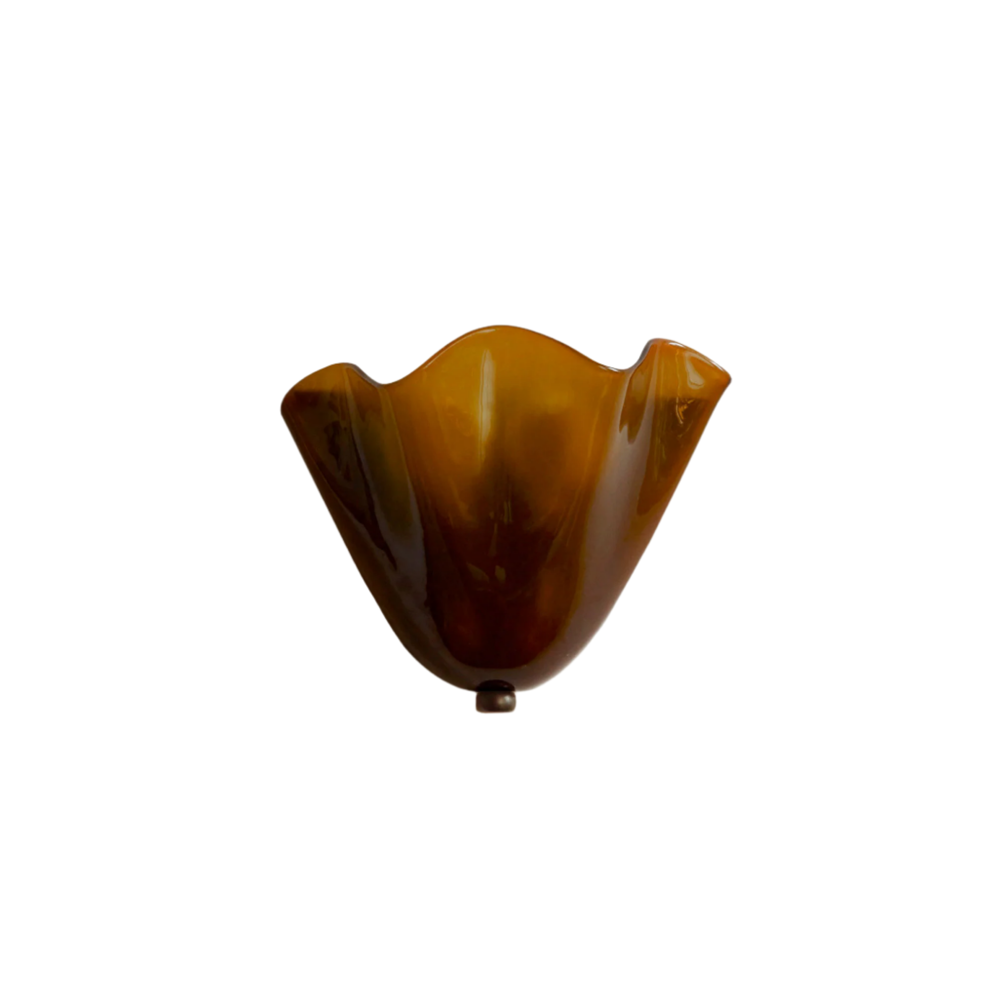 Retro Stained Glass Wall Sconce | Skirt Shell