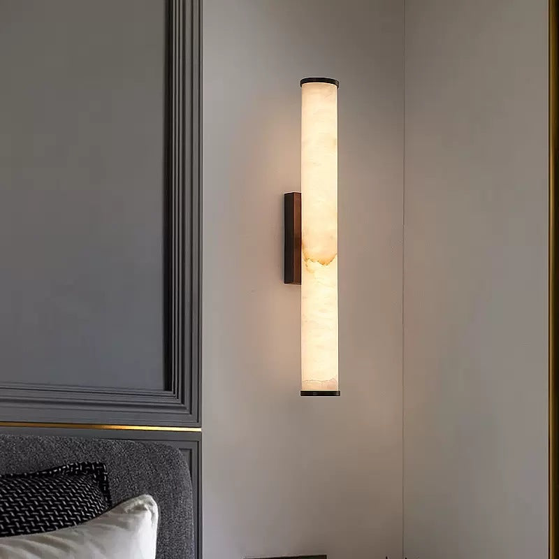 Spanish Marble Style Wall Sconce | Modern