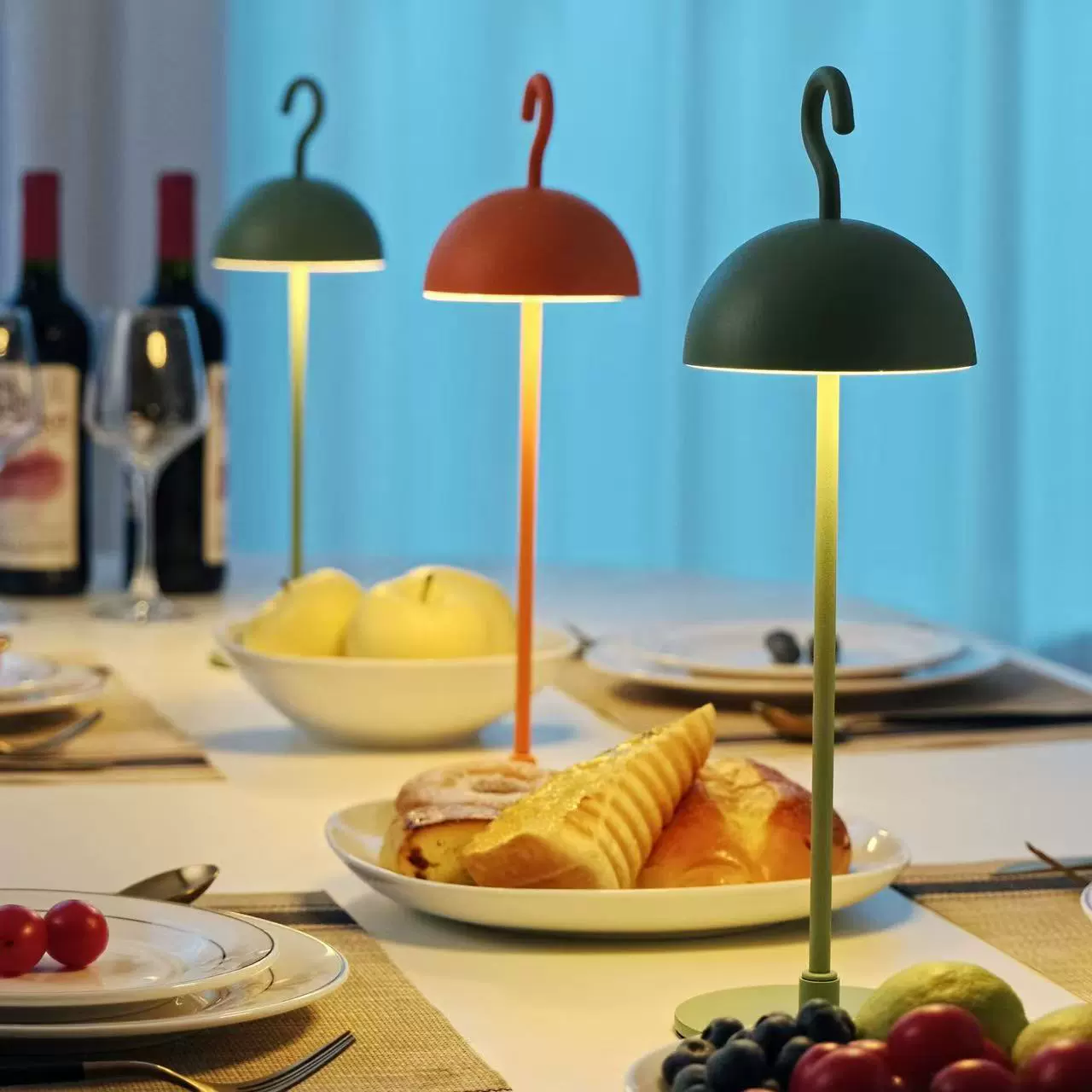 Table Lamp LED Cordless Living Room | Rechargeable