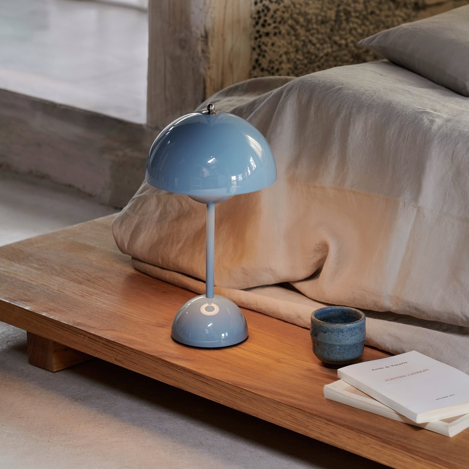 Table Lamp LED Dome Bedroom | Rechargeable