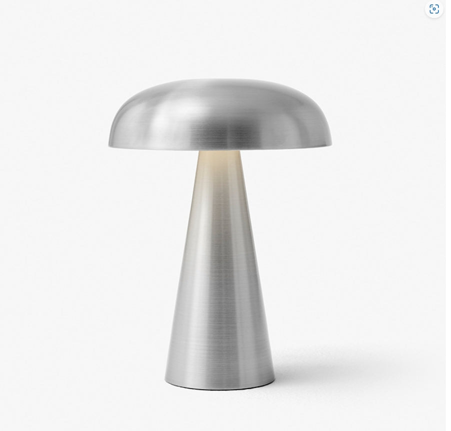 Table Lamp Mushroom LED Bedroom | Rechargeable