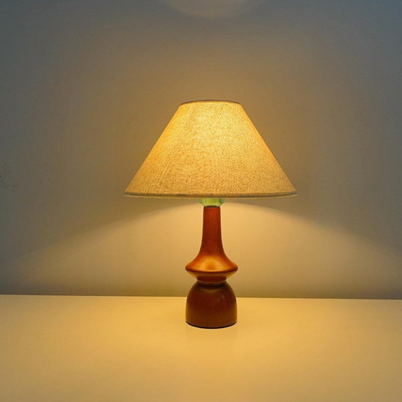 Table Lamp Wooden Bedroom | Shade