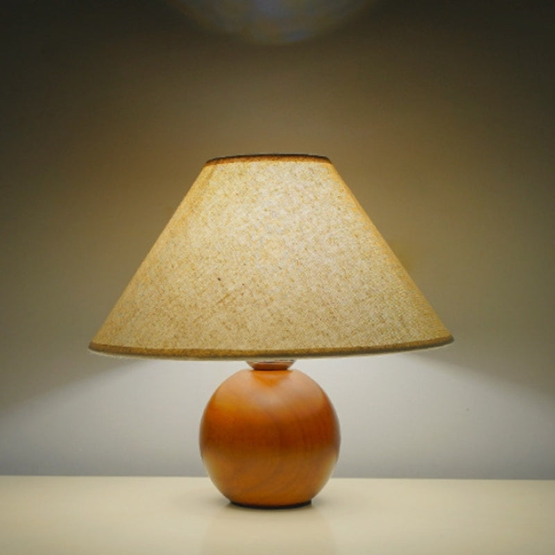 Table Lamp Wooden Bedroom | Shade