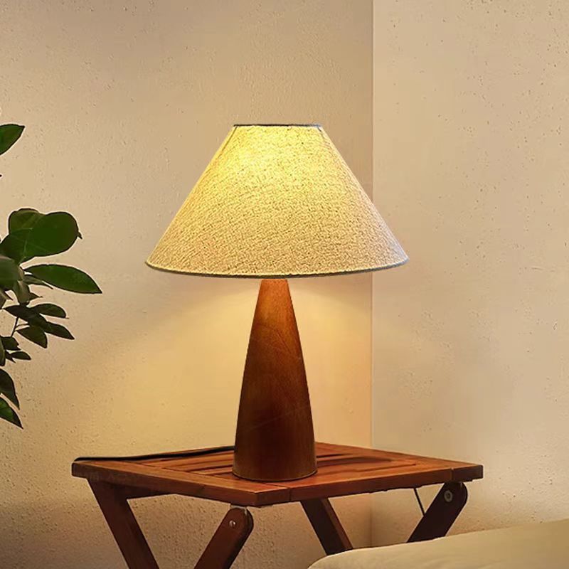 Table Lamp Wooden Bedroom | Shade