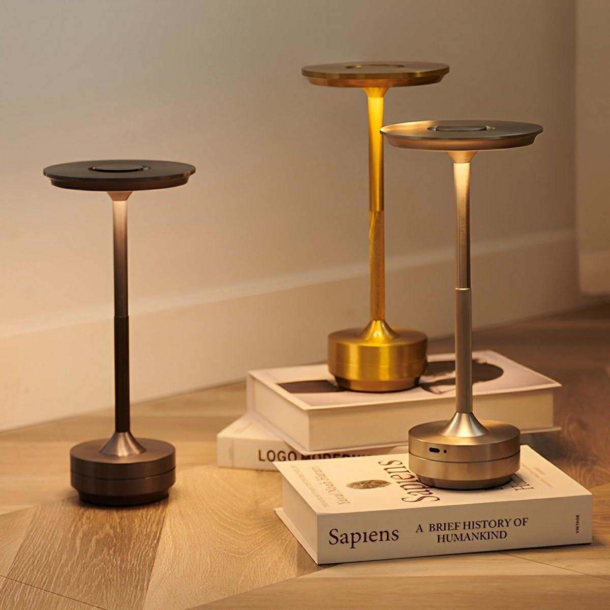 Table Lamps Cordless Bedroom | Touch LED