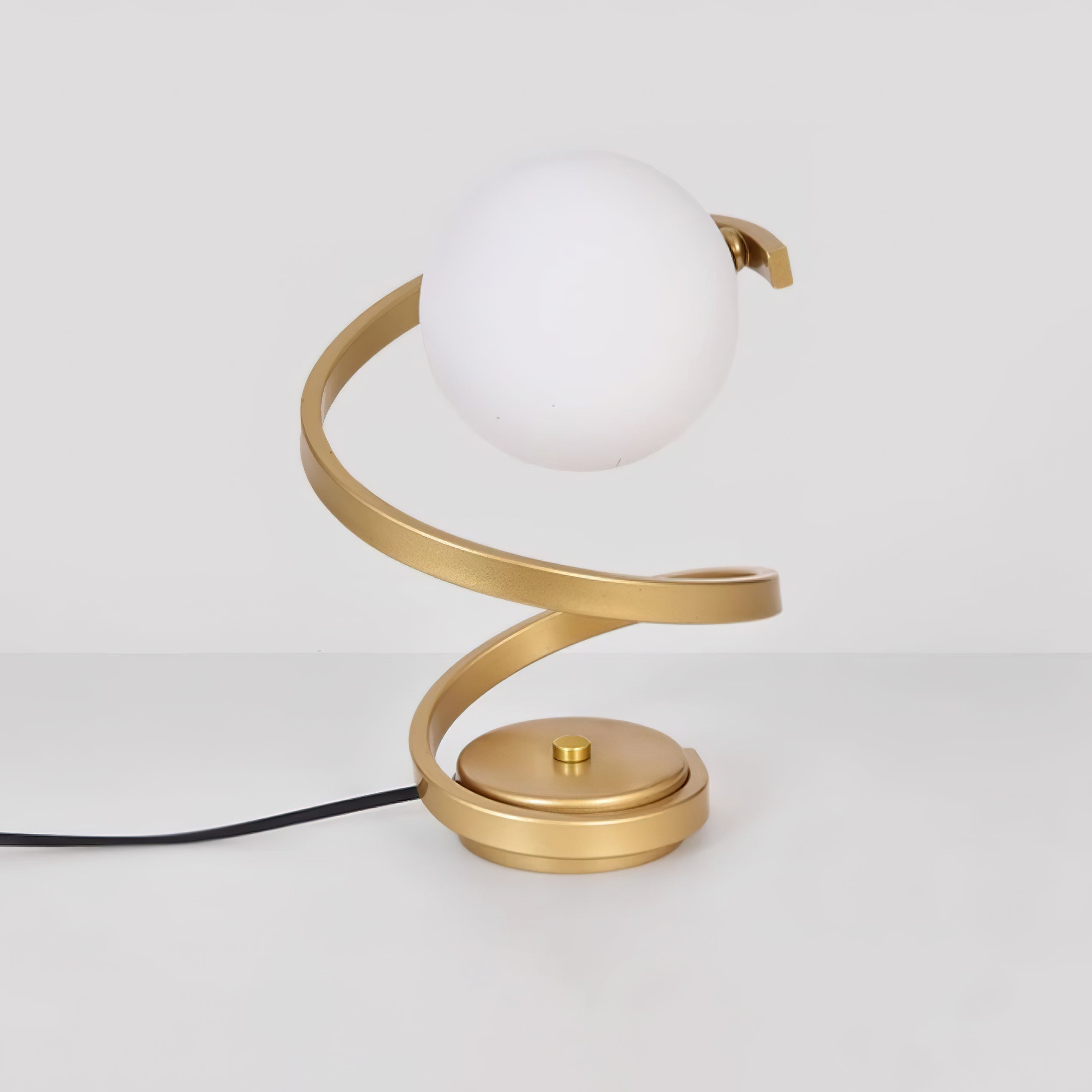 Table Lamps Glass Spiral Bedroom | LED